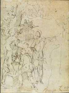 Sketch of Male Figures